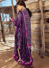 Chunri By Gul Ahmed Printed Lawn Unstitched 3 Piece Suit - GA24CL CL-42033 A